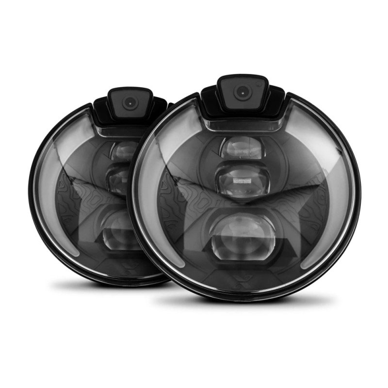 Project X hl538822-1 | 7In Headlight w/ 4K / wide angle Camera