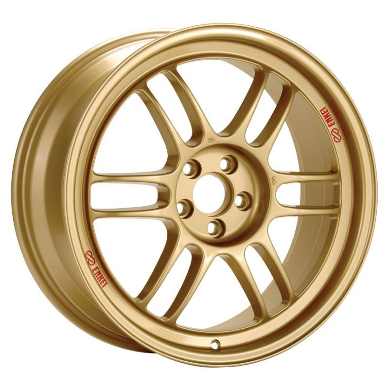 Enkei 3798856540gg | RPF1 18x8.5 5x114.3 40mm Offset 73mm Bore Gold Wheel G35/350z