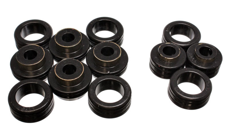 Energy Suspension 5.4106g | 87-96 Dodge Dakota 2WD Black Body (Cab) Mount Set; 1987-1996