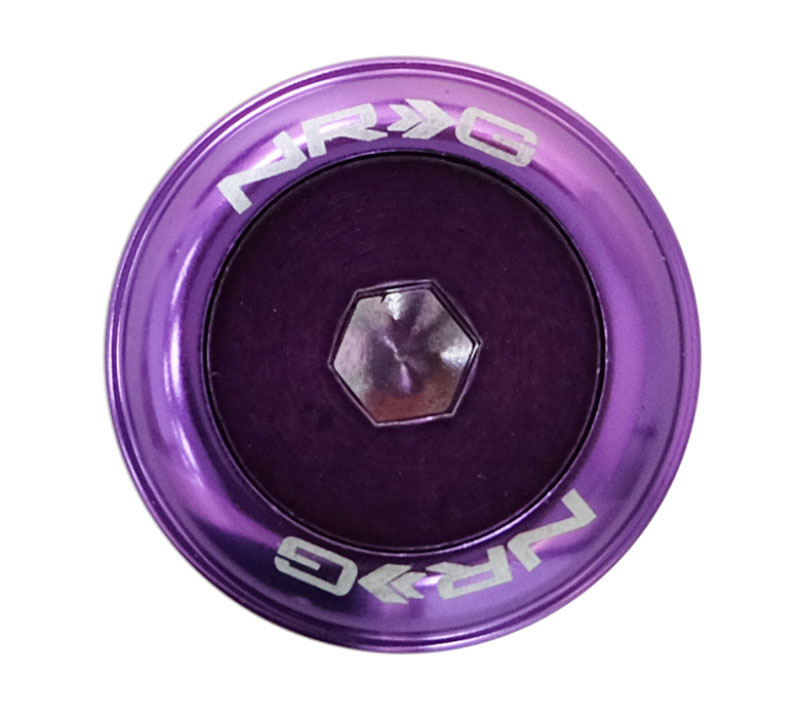 NRG fw-800pp | Fender Washer Kit w/Color Matched M8 Bolt Rivets For Plastic (Purple) - Set of 8