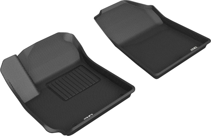 3D Maxpider l1ka05011509 | 3D MAXpider 2020 Kia Soul Kagu 1st Row Floormat - Black; 2020-2022