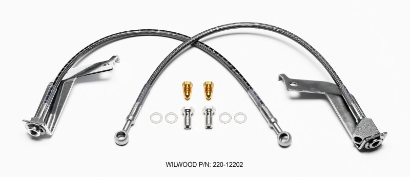 Wilwood 220-12202 | Flexline Kit Rear 99-04 Ford Mustang GT; 1999-2004