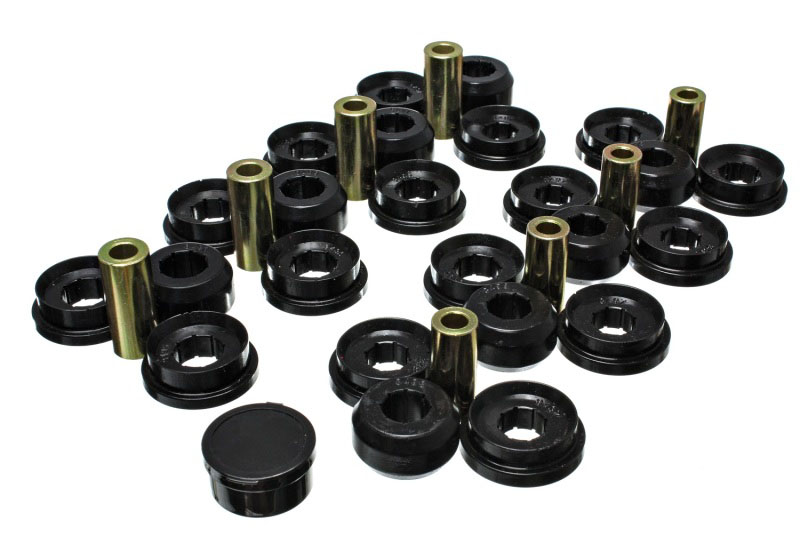 Energy Suspension 8.3129g | 03-09 Lexus Gx470 / 07-09 Toyota FJ Cruiser Black Rear End Control Arm Bushing Set; 2003-2009