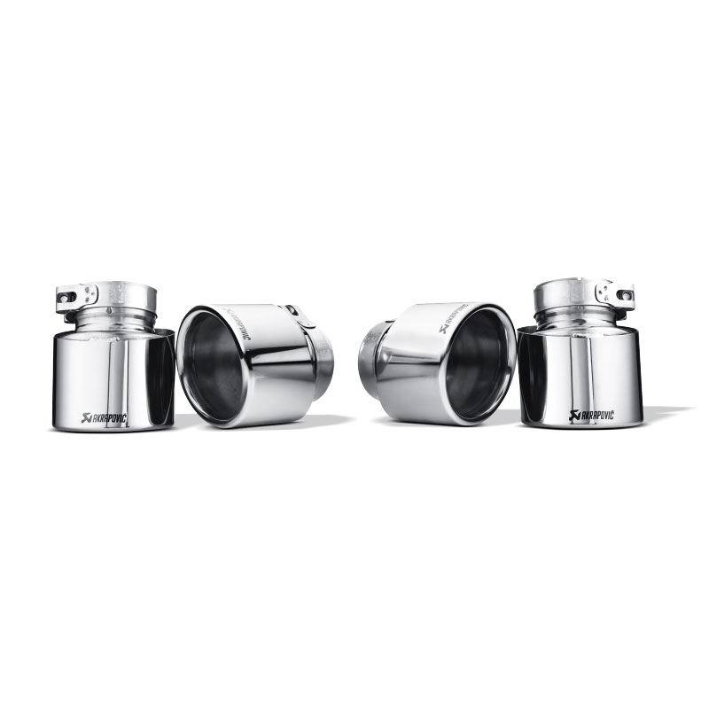 Akrapovic tp-t/p/2 | 09-14 BMW X5M (E70) Tail Pipe Set (Titanium); 2009-2014