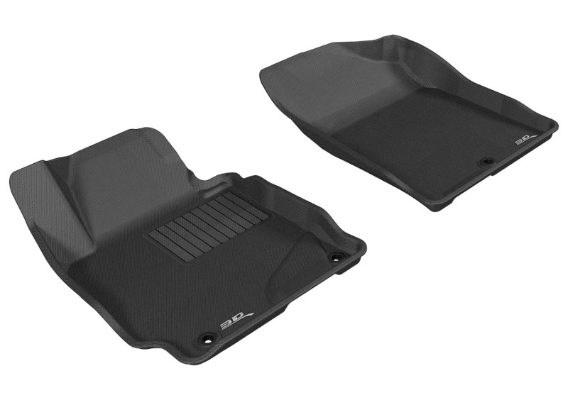 3D Maxpider l1hy02111509 | 3D MAXpider 2011-2013 Hyundai Elantra Kagu 1st Row Floormat - Black; 2011-2013