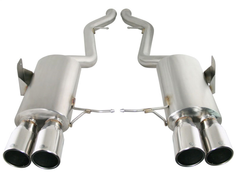 aFe 49-36312-P | MACHForce XP Exhaust Cat-Back 2.5in Dia SS-304 Polished Tips 07-13 BMW M3 (E92/93) V8 4.0L; 2007-2013