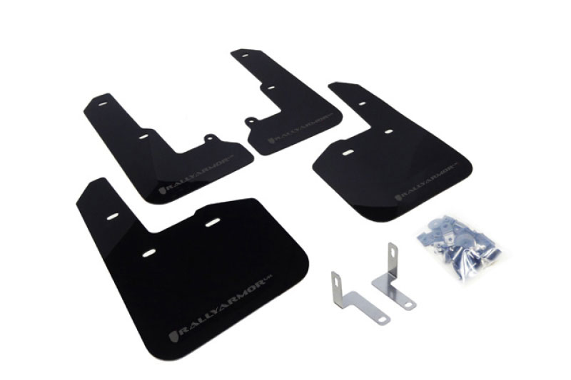 Rally Armor mf34-ur-blk/gry | 2015 Subaru Legacy UR Black Mud Flap w/ Grey Logo; 2015-2015