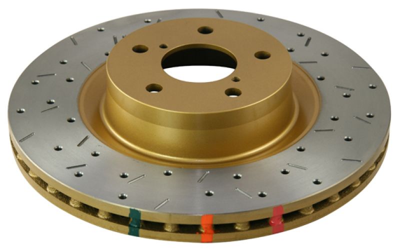 DBA 4088xs | 94-97 Land Rover Defender 90 Rear 4000 Series Drilled & Slotted Rotor