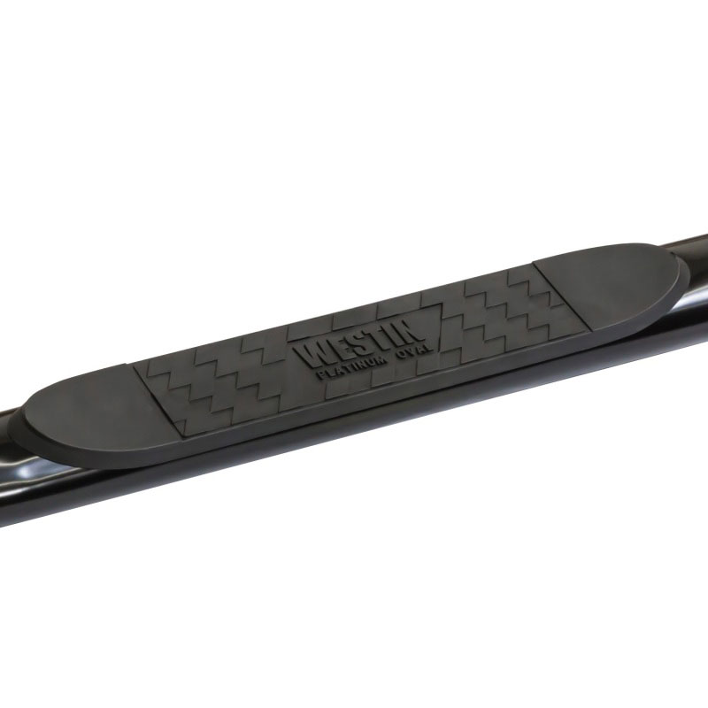 Westin 21-3605 | 2011-2018 Ford Explorer Platinum 4 Oval Nerf Step Bars - Black; 2011-2018