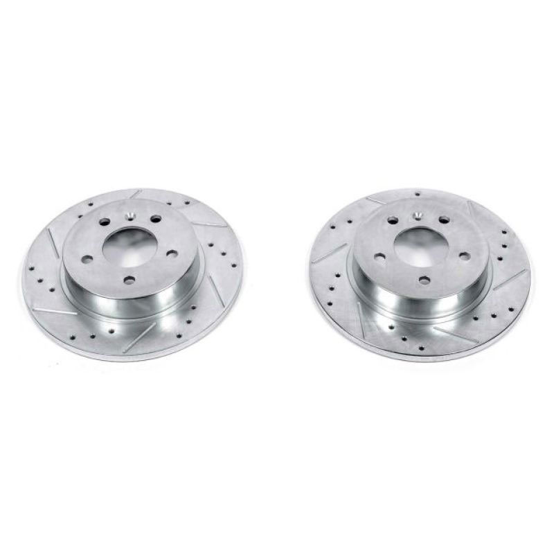 PowerStop ar8670xpr | Power Stop 06-11 Buick Lucerne Rear Evolution Drilled & Slotted Rotors - Pair; 2006-2011