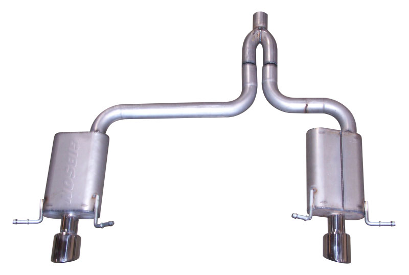 Gibson 616521 | 07-08 Chrysler Pacifica Touring 4.0L 2.5in Cat-Back Dual Split Exhaust - Stainless; 2007-2008