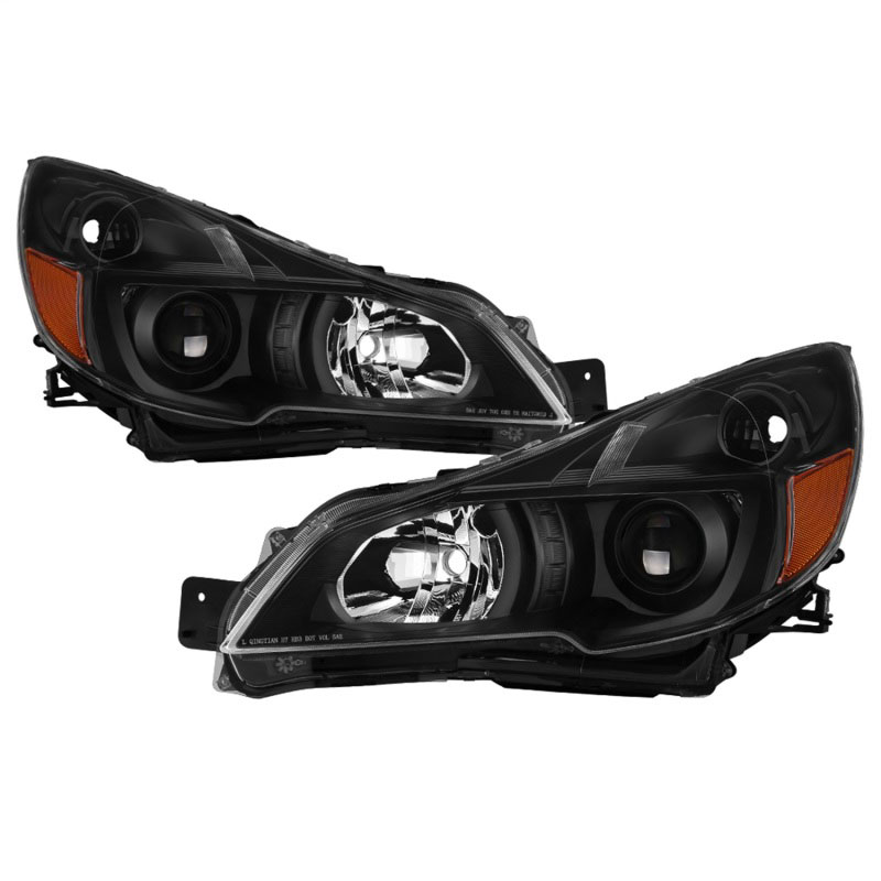 SPYDER 9042317 | xTune 13-14 Subaru Legacy/Outback OEM Style Headlights-Black (HD-JH-SLEG13-AM-BK); 2013-2014