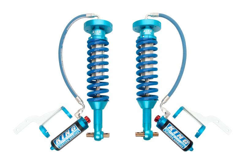 King Shocks 25001-182a | 2018+ Ford Expedition 4WD Front 2.5 Dia Remote Res Coilover (Pair) w/Adjuster (Pair); 2018-2022