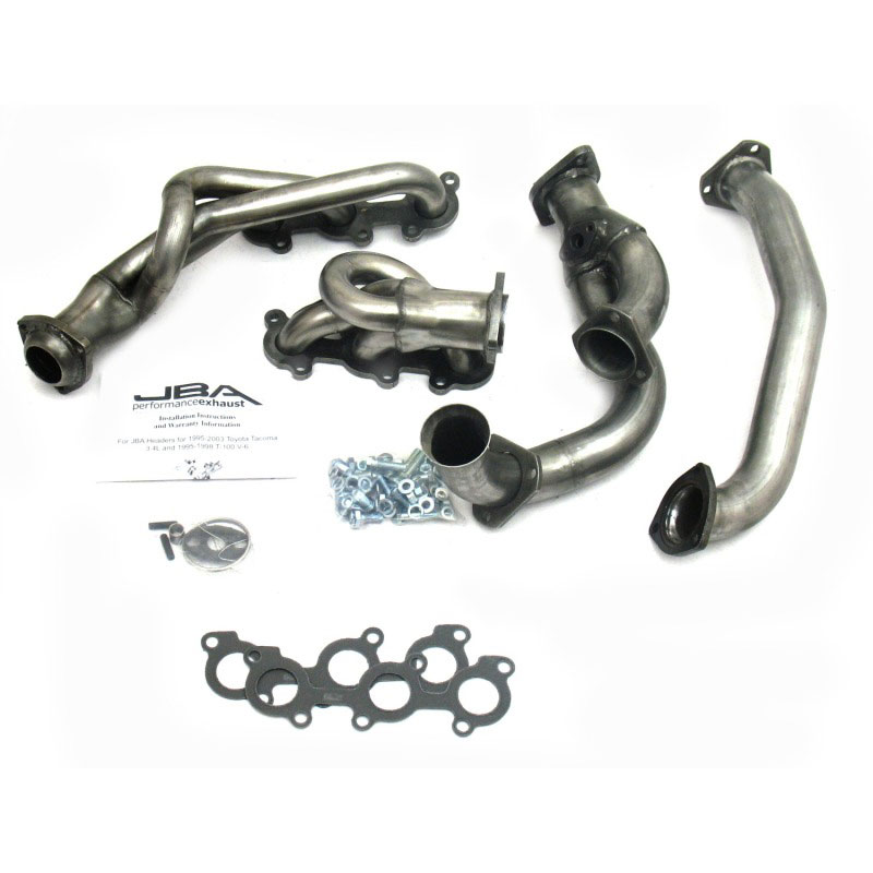 JBA 2032s-1 | 95-00 Toyota 3.4L V6 w/o EGR 1-1/2in Primary Raw 409SS Cat4Ward Header; 1995-2000