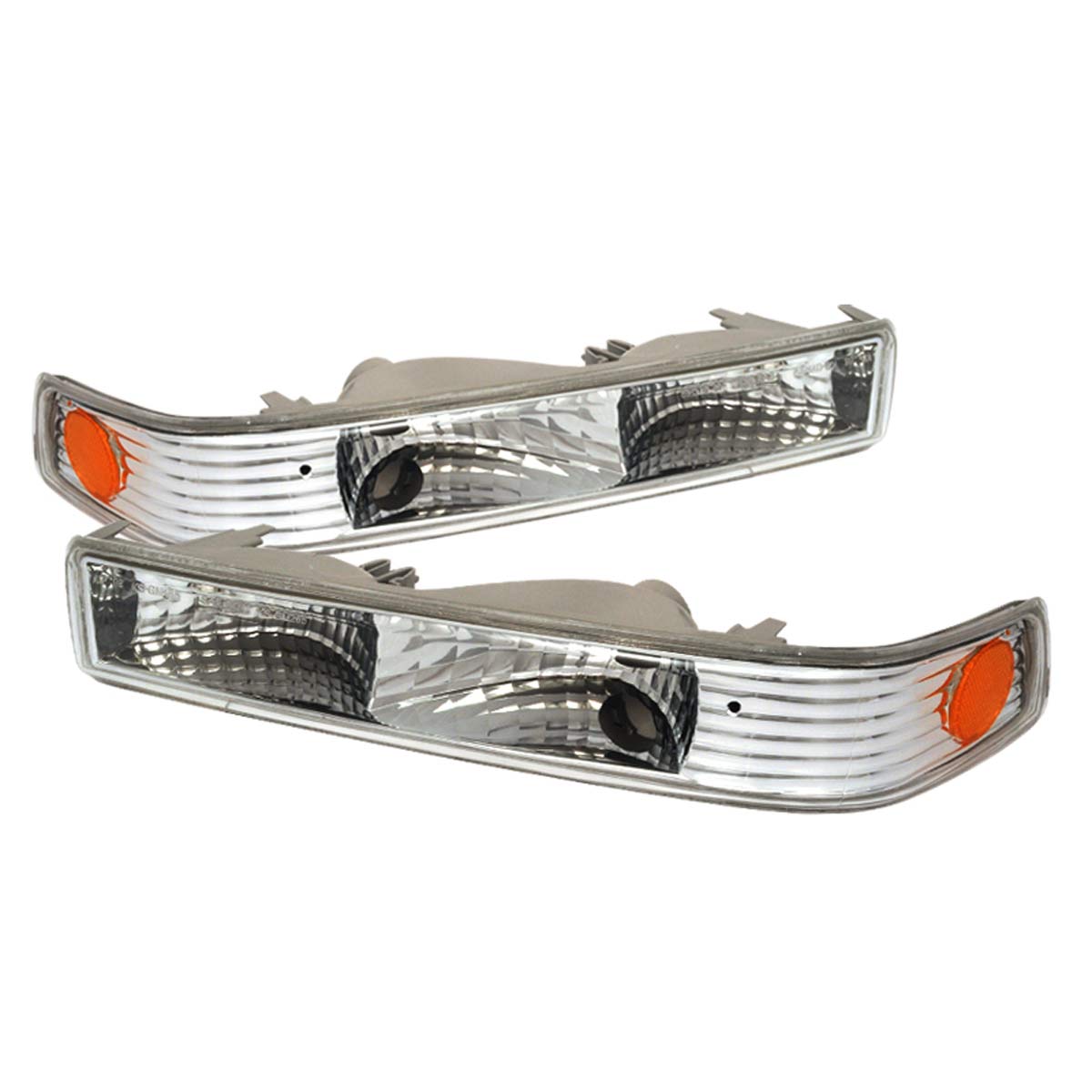 Spec-D Tuning 2LB-S1098-KS | Spec-D S10 Bumper Lights (2lb-S1098-Ks); 1998-2004