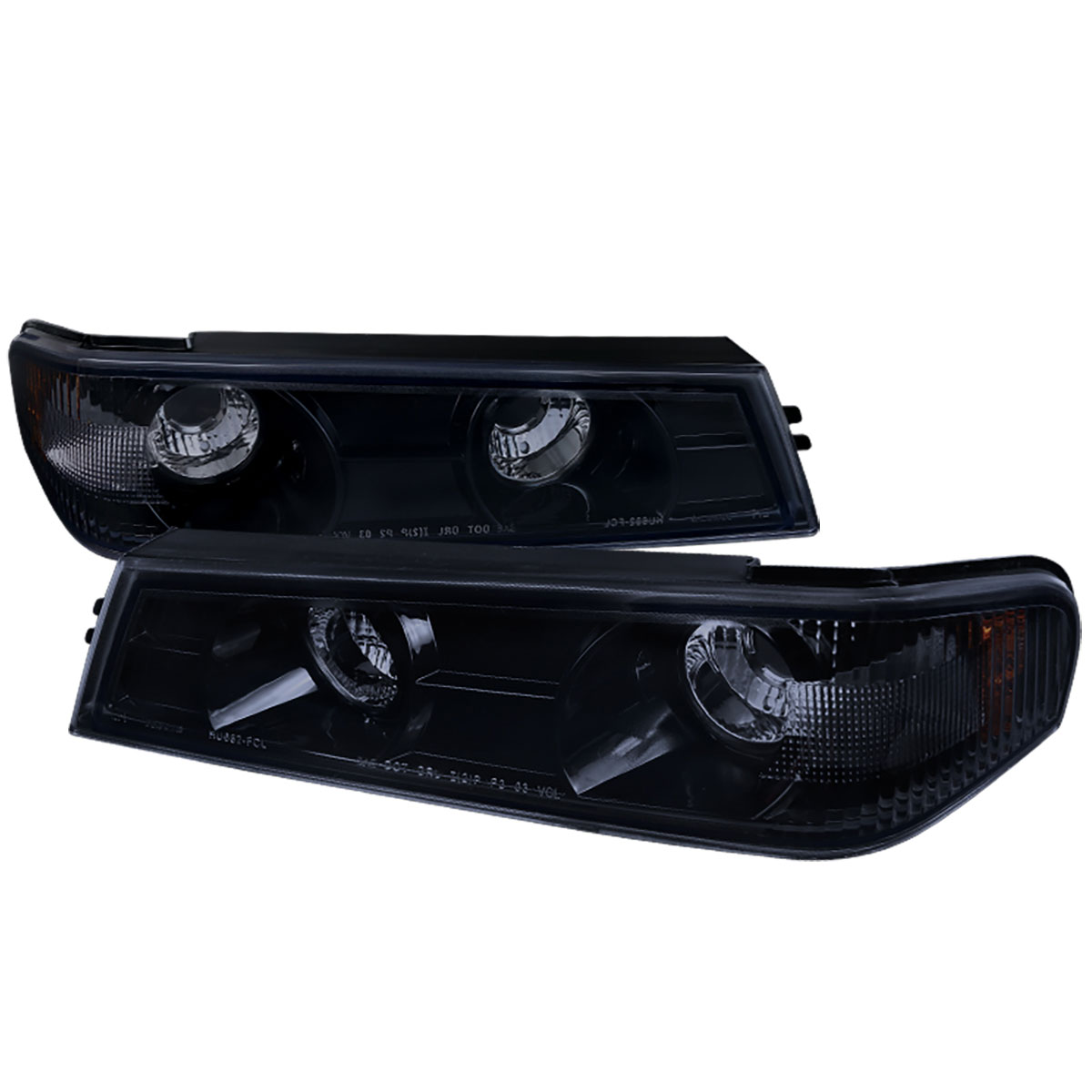 Spec-D Tuning 2lc-col04g-tm | SPEC-D Tuning Chevrolet Colorado Corner Lights Smoked; 2004-2012