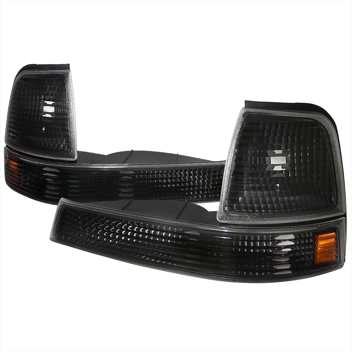 Spec-D Tuning 2lc-ran98jm-rs | SPEC-D Tuning Ford Ranger Corner Lights - Black; 1998-2001