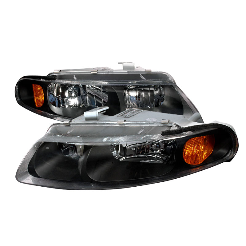 Spec-D Tuning 2LH-AVG97JM-KS | Spec-D Dodge Avenger Crystal Headlights; 1997-2000