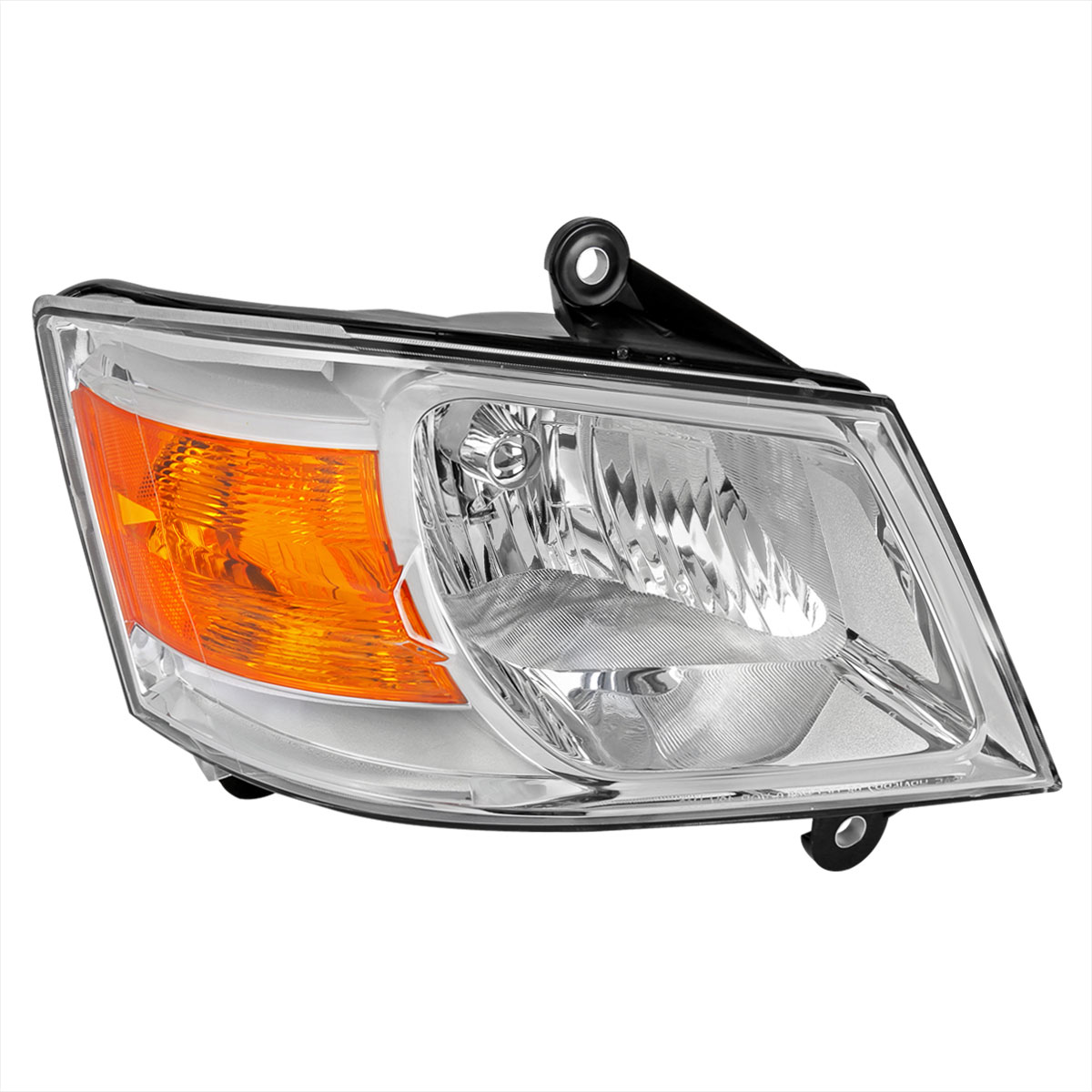 Spec-D Tuning 2lh-car08-r-rs | SPEC-D Tuning Dodge Caravan Headlight - Chrome - Right; 2008-2010