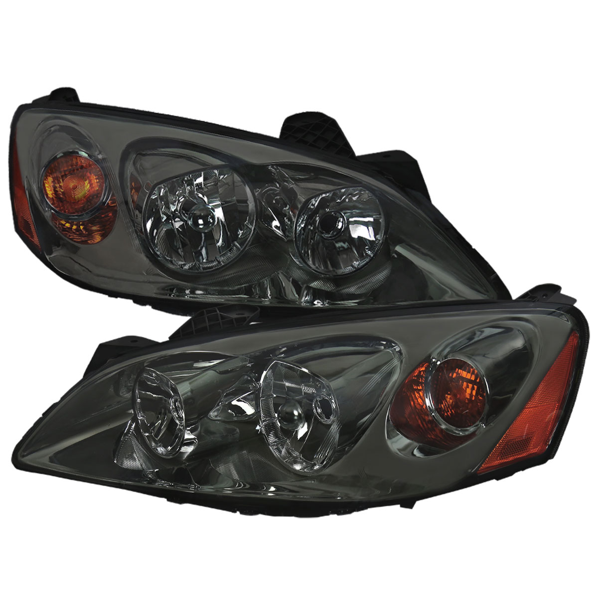 Spec-D Tuning 2lh-g605g-abm | SPEC-D Tuning Pontiac G6 Euro Headlights - Smoke; 2005-2010