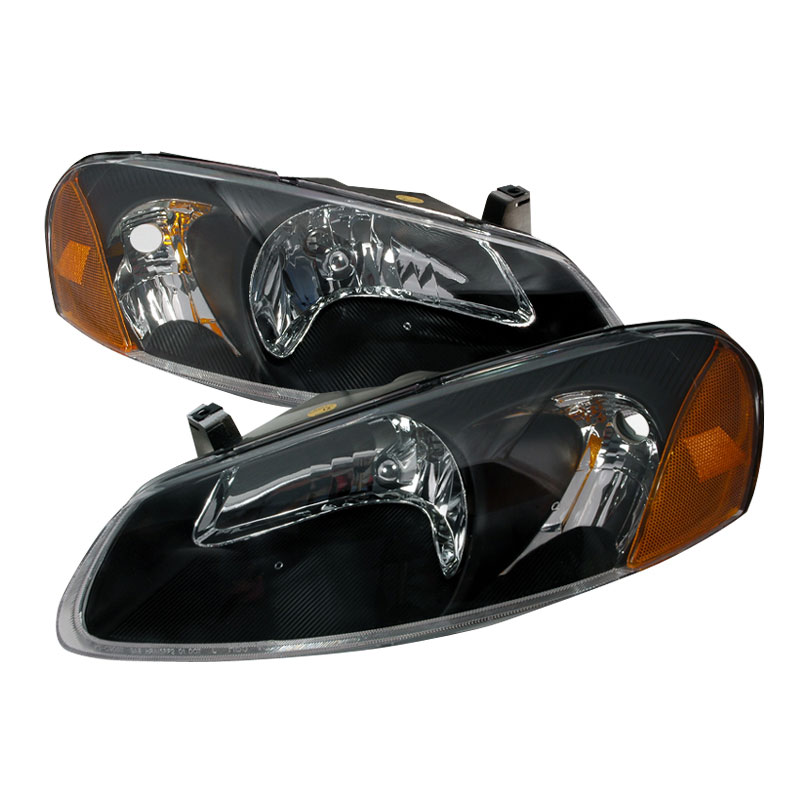 Spec-D Tuning 2LH-SEB01JM-KS | Spec-D Chrysler Sebring Headlights - Black; 2001-2004