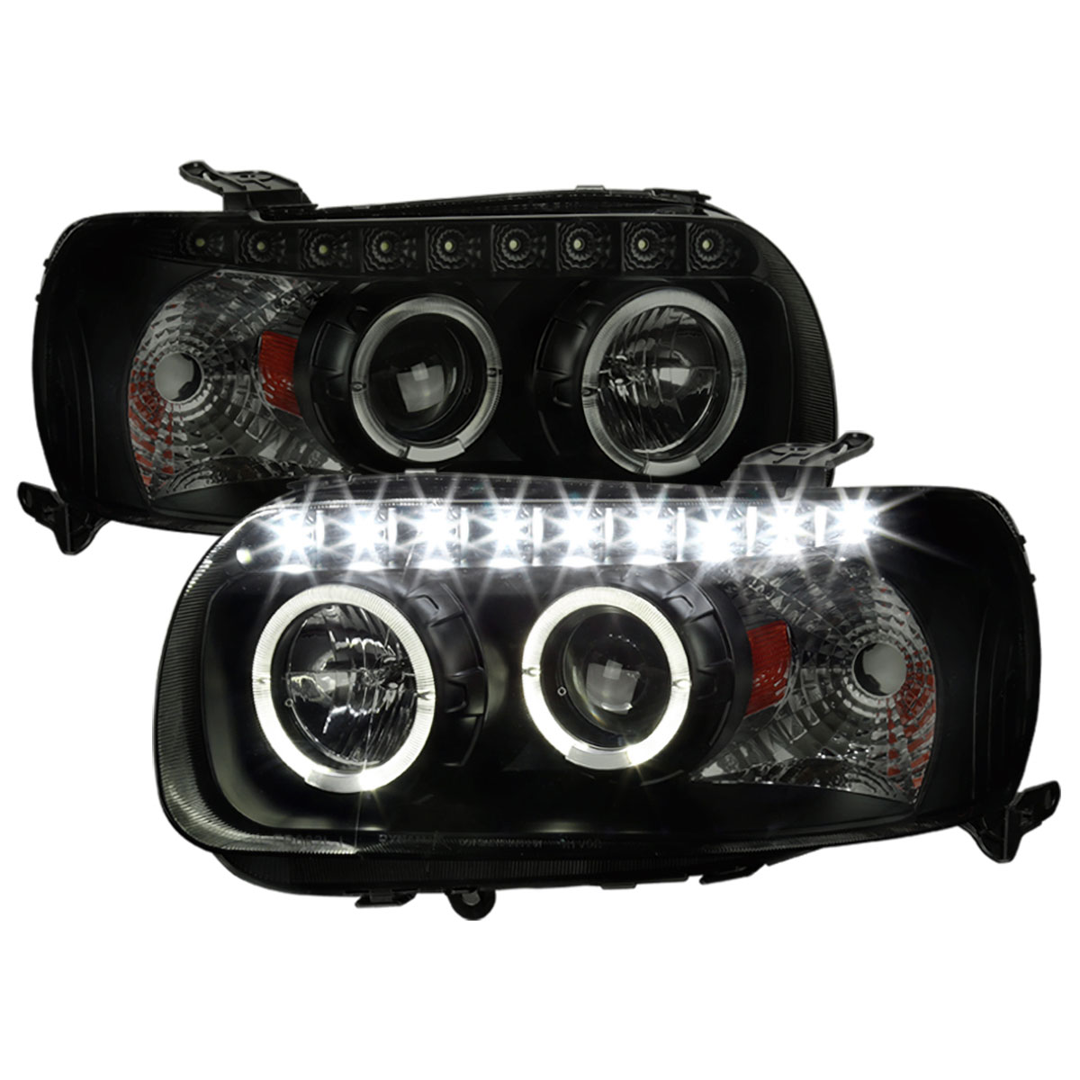 Spec-D Tuning 2lhp-ecap05sm-rs | SPEC-D Tuning Ford Escape Projector Headlights - Smoke With Black Housing; 2005-2007