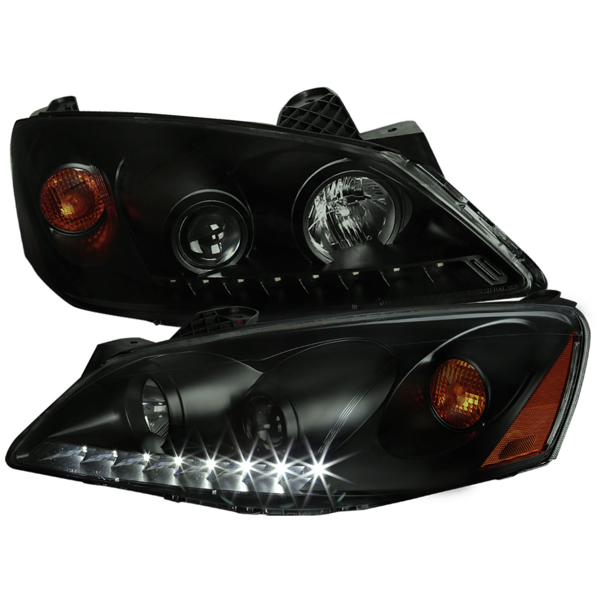 Spec-D Tuning 2lhp-g605sm-rs | SPEC-D Tuning Pontiac G6 Projector Headlightss Smoke; 2005-2010