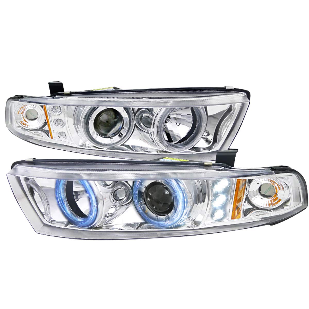 Spec-D Tuning 2LHP-GAL99-APC | Spec-D Mitsubishi Galant Projector Headlights; 1999-2002