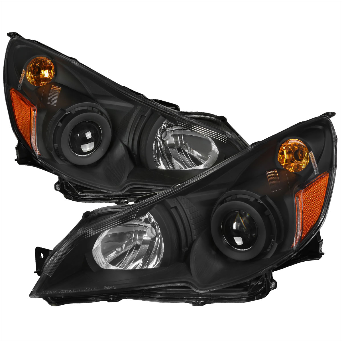 Spec-D Tuning 2lhp-lgy10jm-go | SPEC-D Tuning Subaru Legacy Headlights - Black; 2010-2012