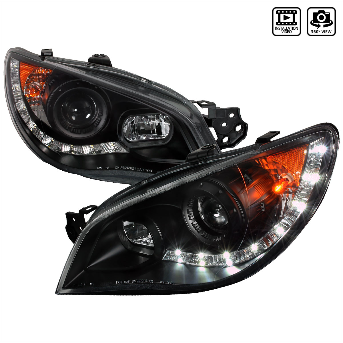 2006 subaru impreza headlights