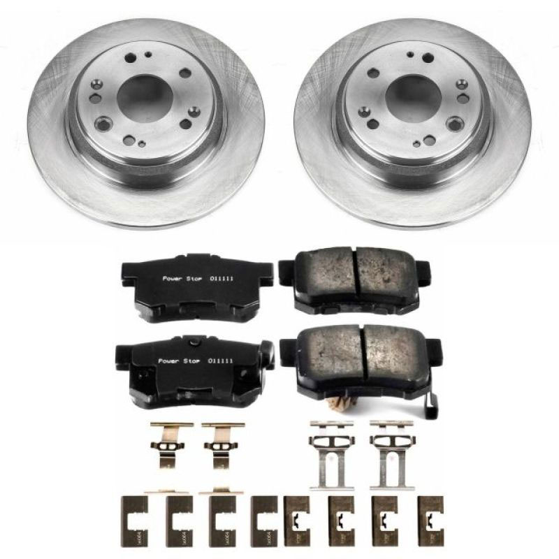 PowerStop koe4989 | Power Stop 02-04 Acura RL Rear Autospecialty Brake Kit; 2002-2004