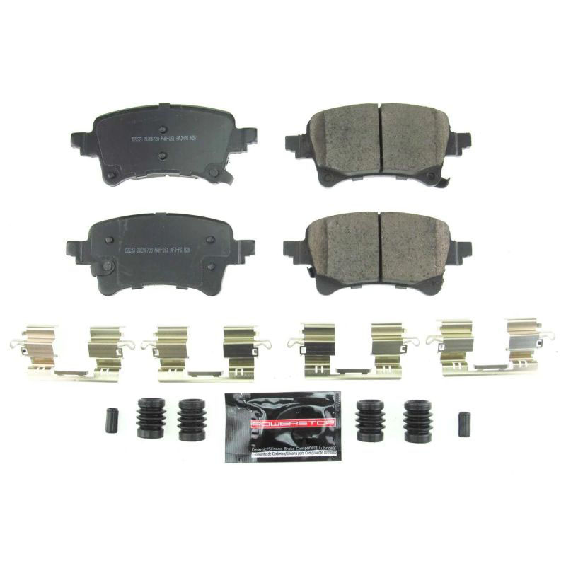 PowerStop z232233 | Power Stop 2020 Jeep Gladiator Rear Z23 Evolution Sport Brake Pads w/Hardware; 2020-2020