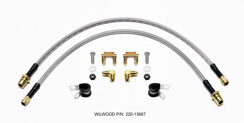 Wilwood 220-13667 | Flexline Kit Front 03-UP Mazda 3; 2003-2021