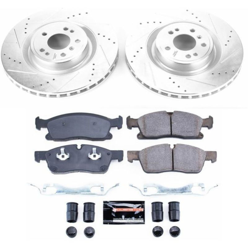 PowerStop k6903 | Power Stop 13-16 Mercedes-Benz GL350 Front Z23 Evolution Sport Brake Kit; 2013-2016