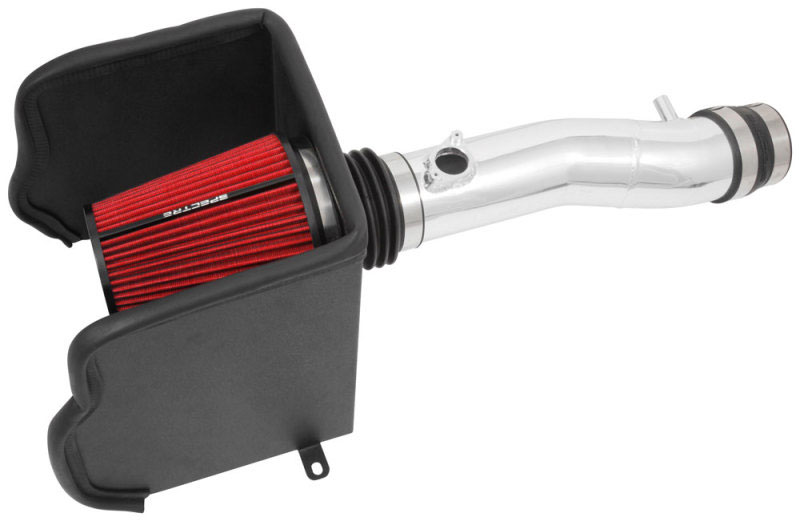 Spectre 9060 | 16-18 Toyota Tacoma V6-3.5L F/I Air Intake Kit - Polished w/Red Filter; 2016-2018