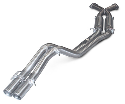 SLP 31060 | Loudmouth Exhaust GTO Cat-back System w/ Tips; 2004-2004