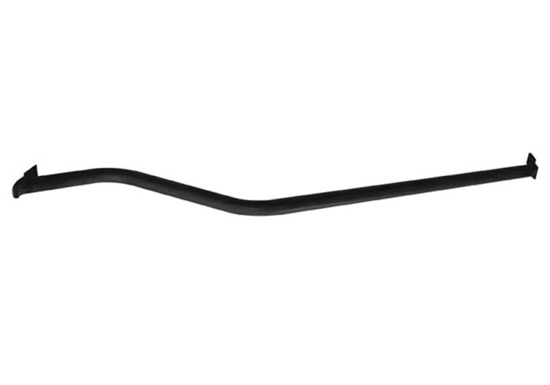 Rampage 98499 | 1966-1977 Ford Bronco Windshield Channel - Black; 1966-1977