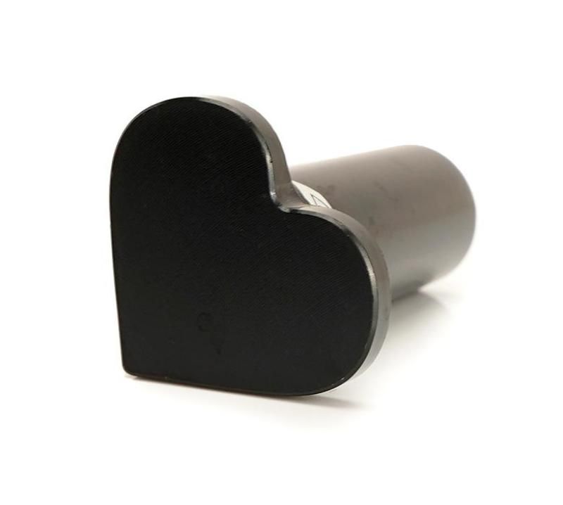 NRG dbh002bk | Heart Shape Drift Button Toyota 86/Subaru WRX/STI/Mazda - Black; 1986-1986