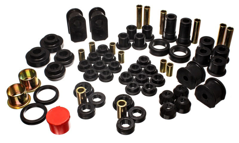 Energy Suspension 4.18102g | 91-94 Ford Explorer 4WD Black Hyper-flex Master Bushing Set; 1991-1994