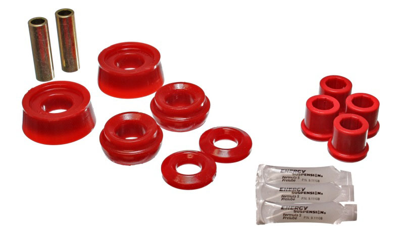 Energy Suspension 5.3123r | 00-05 Dodge Neon Red Front Control Arm Bushing Set; 2000-2005