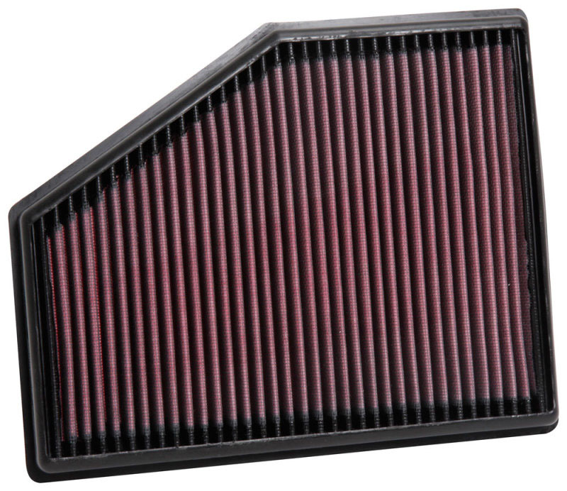 K&N Engineering 333079 | K&N 15-18 BMW 740I L4-3.0L F/I Replacement Drop In Air Filter; 2015-2018