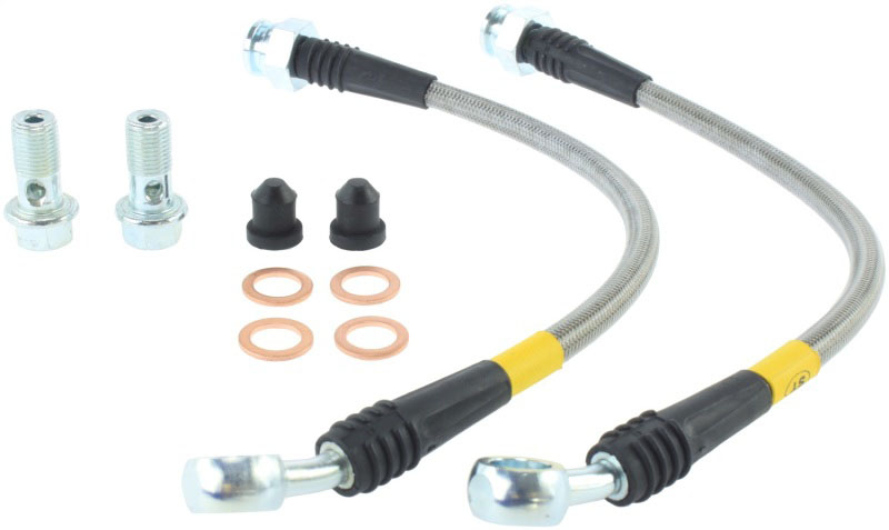 Stoptech 95066503 | StopTech 03-07 Hummer H2 Stainless Steel Rear Brake Lines; 2003-2007