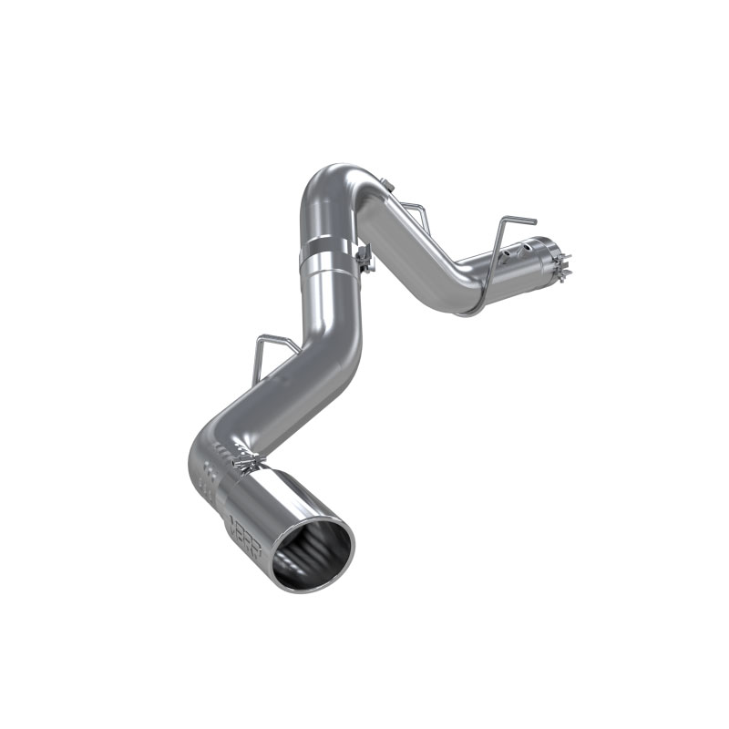 MBRP s6059al | 2020+ GMC/Chevy 2500/3500 6.6L Duramax 4in Mand Bent Tubing AL-Ser Cat Back Single Side - Alum; 2020-2022