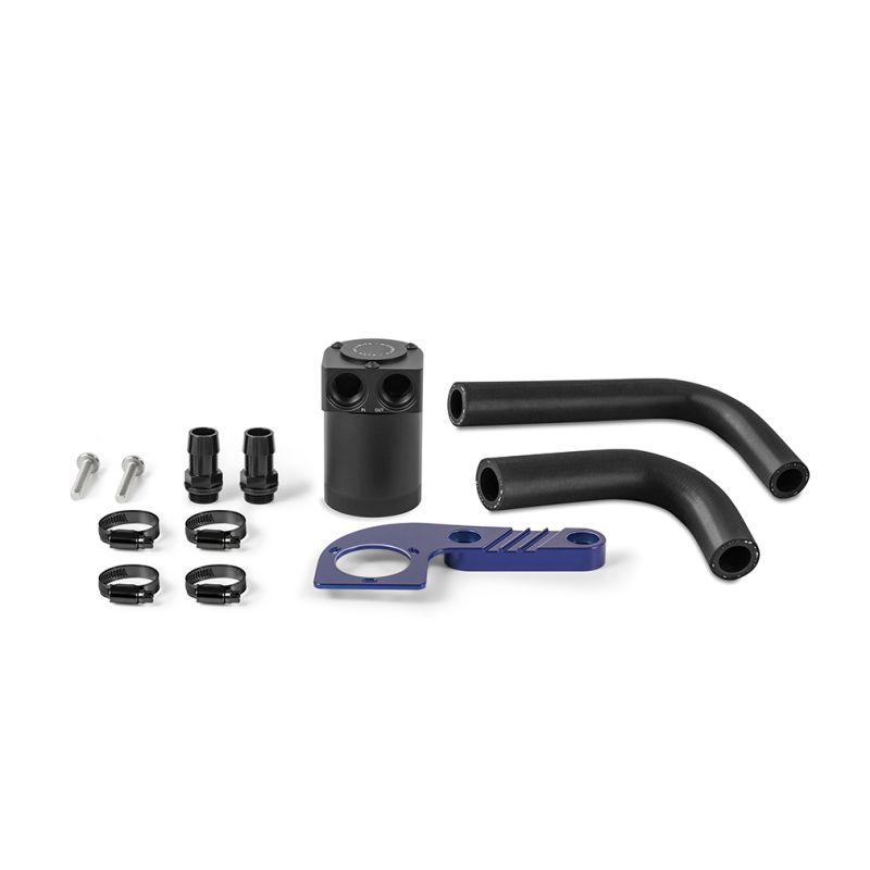 Mishimoto mmbccf8015cfdb | 15-20 BMW F8X M3/M4 Baffled Oil Catch Can - Frozen Dark Blue; 2015-2020