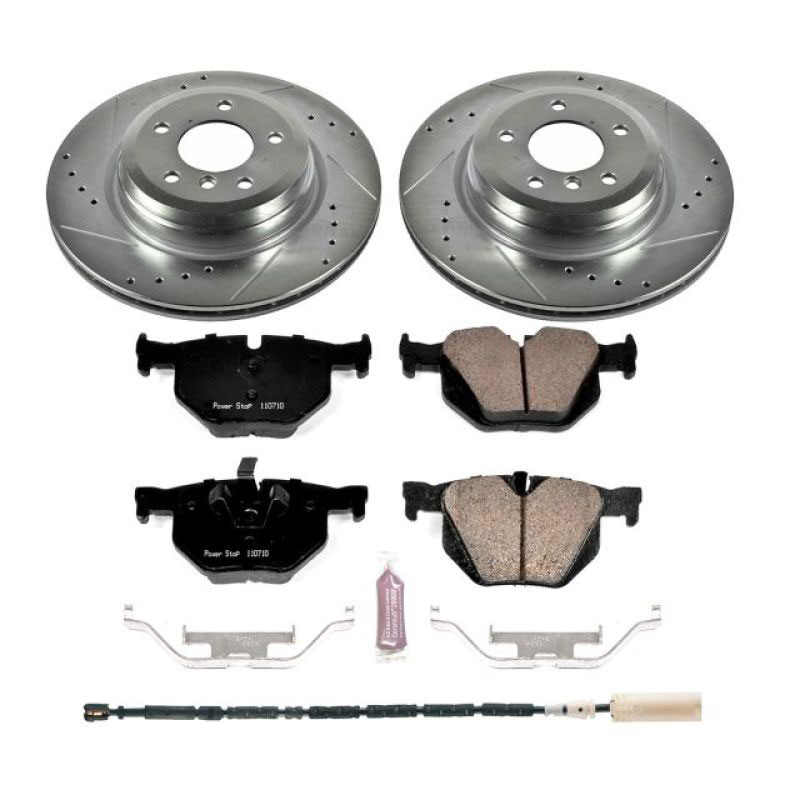 PowerStop k7009 | Power Stop 13-15 BMW X1 Rear Z23 Evolution Sport Brake Kit; 2013-2015