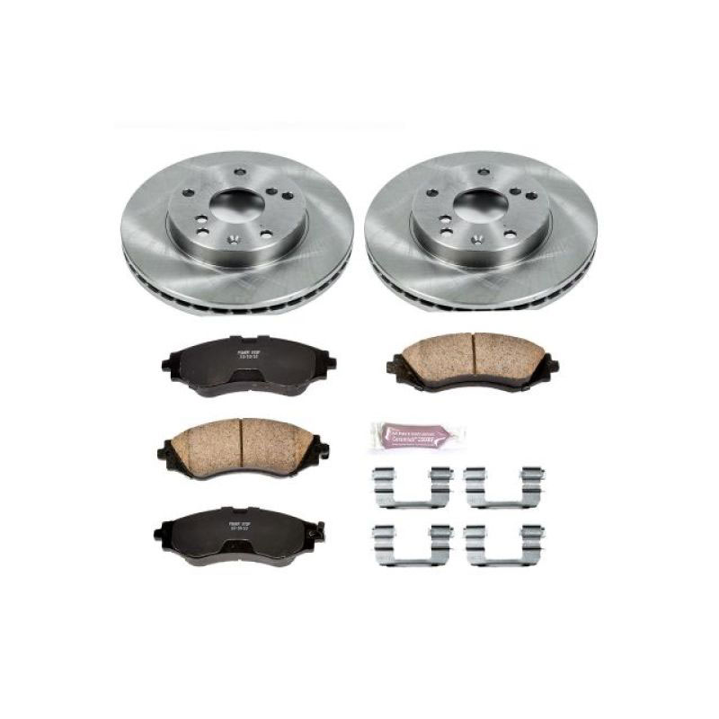 PowerStop koe5199 | Power Stop 99-02 Daewoo Leganza Front Autospecialty Brake Kit