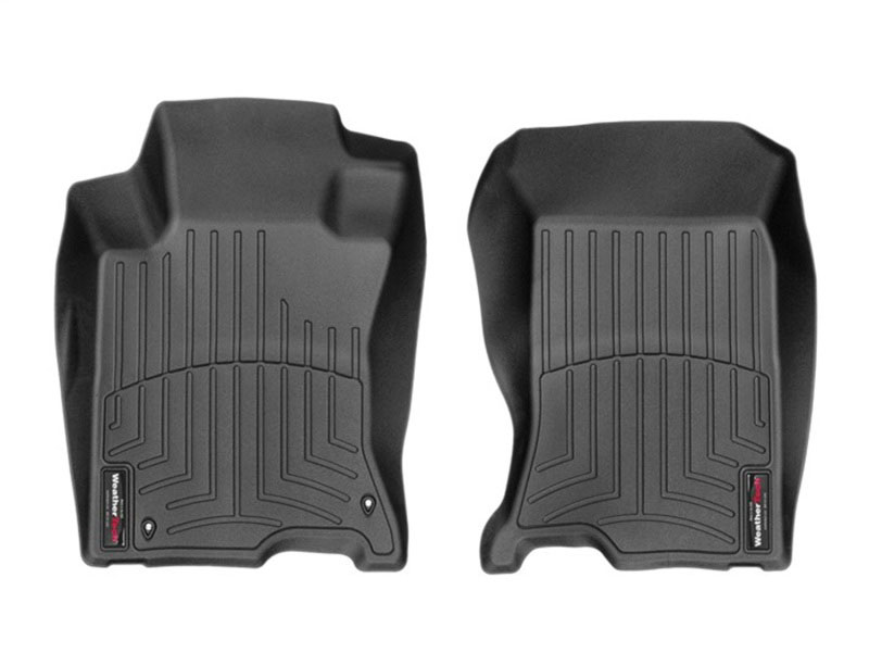 WeatherTech 4412771 | 10-15 Honda Crosstour Front FloorLiner - Black (4WD; Hook Retention); 2010-2015