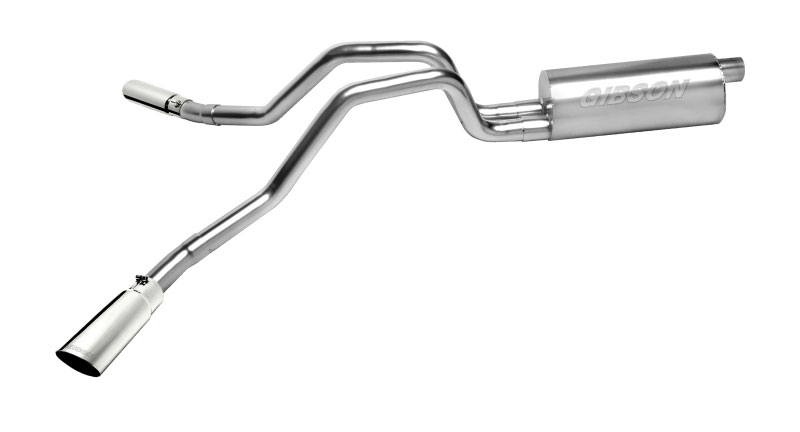 Gibson 62211 | 08-10 Hummer H3 Alpha 5.3L 2.5in Cat-Back Dual Extreme Exhaust - Stainless; 2008-2010