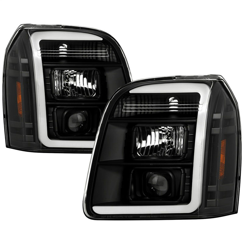 SPYDER 5088260 | Spyder GMC Yukon 07-14/Denali 07-14 /XL 07-14 V2 Projector Headlights - Black PRO-YD-GY07V2SI-BK; 2007-2014