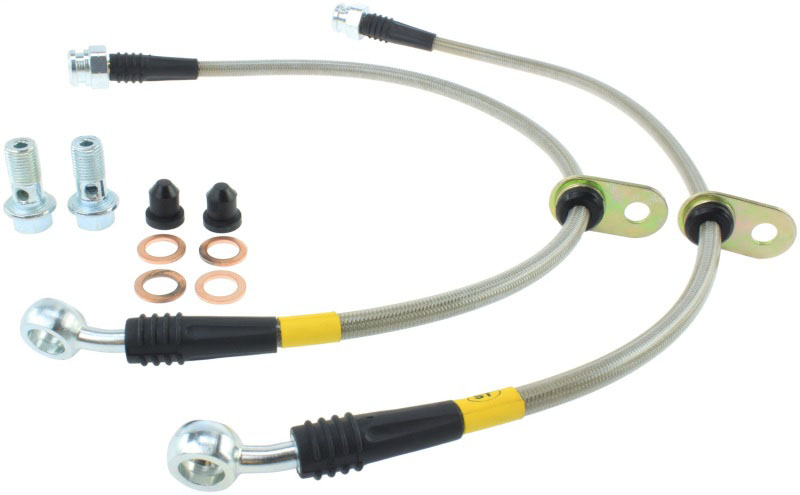 Stoptech 95040507 | StopTech 97-01 Prelude Rear SS Brake Lines; 1997-2001